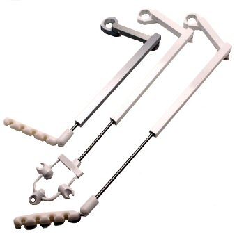 Telescoping Arm w/3 Position Holder, Anodized