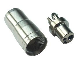3-Hole HP Metal Connector & Metal Nut