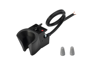 Holder, Electric Auto, Normally Open, Black
