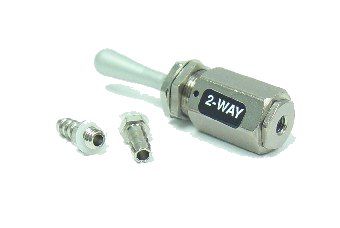 Toggle Valve, Momentary, 2-Way w/Special Toggle