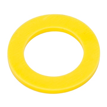 Washer Indicator Yellow, Air QD 3/8 Inch, Pkg of 10