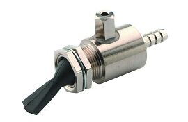 Cup Filler Valve, Momentary, 2-Way, Black