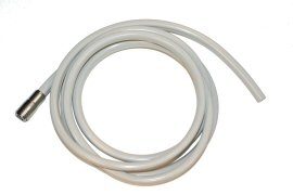 HP Tubing, 4 Hole w/CT, 12 ft, Asepsis Straight Gray